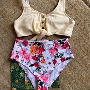 Cupshe high waisted bikini